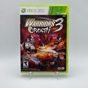 Warriors Orochi 3 for Microsoft Xbox 360 Complete In Box CIB Tested & Working
